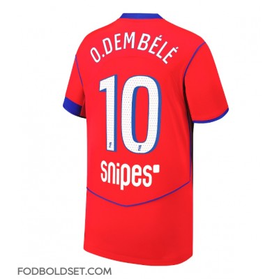 Paris Saint-Germain Ousmane Dembele #10 Tredjetrøje 2025-26 Kortærmet Paris Saint-Germain Ousmane Dembele #10 Tredjetrøje 2025-26 Kortærmet